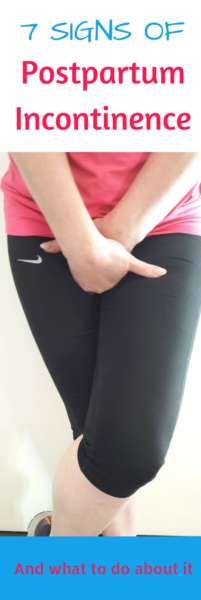 postpartum incontinence