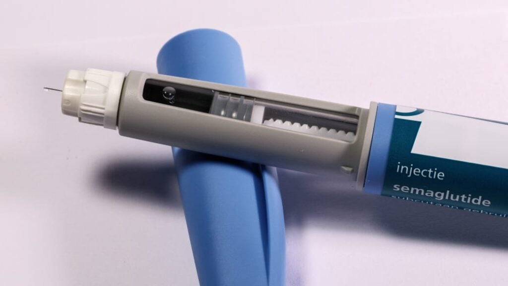 A semaglutide injectable, a GLP-1 agonist used as a weight loss medication.